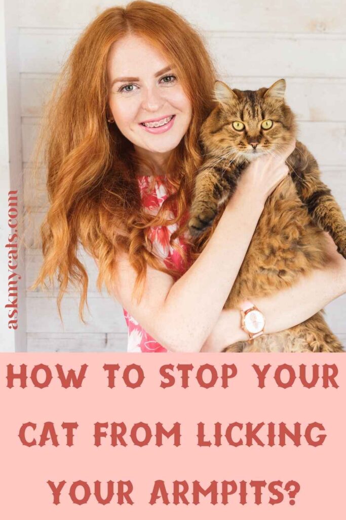 How to Stop Your Cat from Licking Your Armpits?