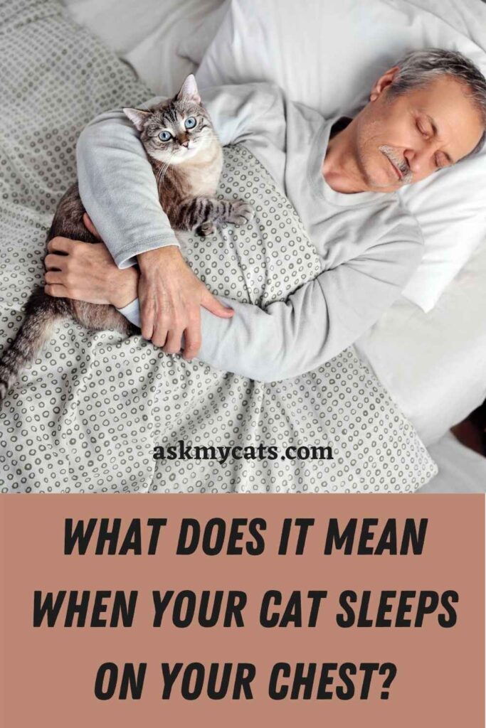 What Does It Mean When Your Cat Sleeps On Your Chest?